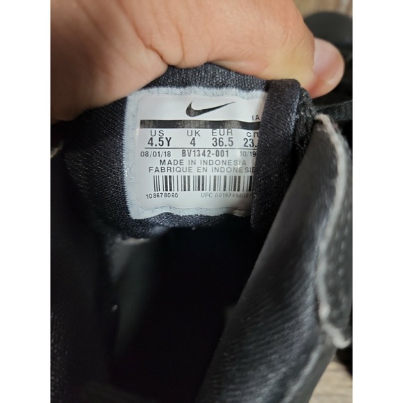 Nike Air Max Wavy Purple Black Mid Top Shoes BV1342-001 4.5Y‎ - Picture 7 of 7